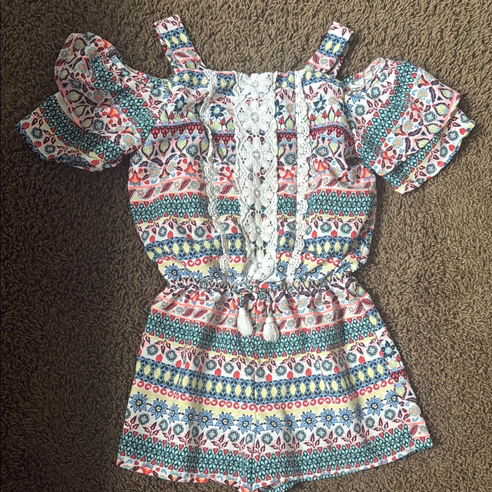Takara Girl Off-Shoulder Romper
